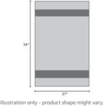 American Soft Linen Luxury 4 Piece Bath Towel Set, 600 GSM 100% Cotton Turkish Bath Towels for Bathroom, 27x54 in Large Bathroom Shower Towels, Dark Gray : Home & Kitchen - Image 10