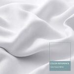 BGment White Blackout Curtains 63 Inch Long - Black Out Curtains for Bedroom Thermal Insulated Curtains for Winter Grommet Total Room Darkening Window Drapes, 2 Panels, 42 x 63 Inch  Home & Kitchen - Color : Navy Blue - Size : 42"W x 54"L (Pack of 2) - Image 7