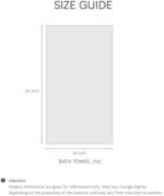 Lacoste Heritage 100% Supima Cotton Bath Towel, Aloe, 30" x 54" – Highly Absorbent & Quick Drying, Premium Super Soft Bath Towel, Bathroom Essential, Gift for All Occasions, Machine Washable : Home & Kitchen - Image 2