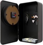 Abdurey Retro Old Telephone Wall Clock with Hidden Safe, Battery Operated Quartz Metal Wall Clocks, Large Rectangular Vintage Decor Clocks, for Farmhouse, Living Room(16" H x 12" W x 4" D) : Home & Kitchen - Image 2