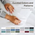 CALIFORNIA DESIGN DEN 5-Star Hotel 600 Thread Count 100% Cotton, Soft & Smooth Queen Sheet Set with Deep Pockets, Quality Beats Egyptian Cotton Claims (Sage Green) : Home & Kitchen - Image 9