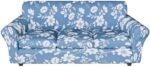 BoSofMIT Stretch Sofa Slipcover Set for 3 Cushion Couch Sofa — Floral Print Couch Cover, Pet and Child-Friendly Furniture Sofa Covers,with Elastic Bottom : Home & Kitchen