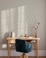 Coloritto Semi Circles Modern Wallpaper | Scandinavian Removable Self Adhesive Wallpaper | Geometric Minimalistic Peel n Stick (1 roll 24" W x 96" H) - - Image 4