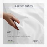 Pointehaven Bedding 4 Pieces Full 100% Cotton Percale Sheets- Printed Bed Sheet & Pillowcase Sets- Soft Cotton Bed Sheets Set- Fits Mattress 19 inches Deep Pocket (Full, Cypress) : Home & Kitchen - Image 6