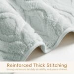 Arfntevss Couch Cover for Dogs Plush Washable Sofa Covers for 3 Cushion Couch Pet Friendly Fuzzy Sofa Slipcovers 3 Seat Anti-Slip Boho Sectional Furniture Protector (Jacquard Plush Gray, 35.5" x 71") : Home & Kitchen - Image 7