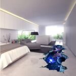 Quanhaigou Galaxy Wall Sticker,Space Wall Decal,Planet Wallpaper Decoration Decor : Tools & Home Improvement - Image 9