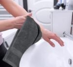 Utopia Towels 6 Pack Premium Hand Towels Set, 16 by 28 inches, 100% Ring Spun Cotton, Ultra Soft and Highly Absorbent 600GSM Towels for Bathroom, Gym, Shower, Hotel, and Spa, Grey : Home & Kitchen - Image 3