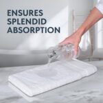 Luxury White Hand Towels - Soft 100% Turkish Cotton | Highly Absorbent Hotel spa Bathroom Towel Collection | 16x30 Inch | Set of 6 : Home & Kitchen - Image 4