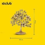 10Club Pure Brass Kalpavriksha Tree Showpiece (7.5 inches, 650 Gram) Trees of Life - Home Decor - Gift for Good Luck Vastu and Fengshui - Best in Living Room Table Decoration with Antique Polish : Home & Kitchen - Image 5