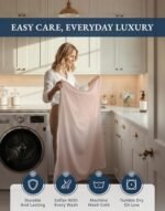 100% Egyptian Cotton King Bed Sheets – Premium 1000 Thread Count Silky Sateen Sheet for All Season Comfort, 15" Deep Pocket King Sheets Set, OEKO-TEX Certified, Durable & Machine Washable - Sepia Rose : Home & Kitchen - Image 7