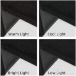 Joydeco Black Velvet Curtains 90 inch Length 2 Panels, Luxury Blackout Rod Pocket Thermal Insulated Window Curtains, Super Soft Room Darkening Drapes for Living Dining Room Bedroom,W52 x L90 inches : Home & Kitchen - Image 6