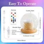 Ambient Lighting, 216 Modes Mood Lighting, 3-in-1 Sunset Lamp & Ocean Lamp & Northern Lights Projector with Remote, Teen Valentines Gifts for Teen Girls,Room Lights for Bedroom,Gifts for Teenage Girls - - Image 8