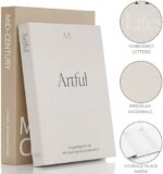 Aesthetic Decorative Books - Set of 2 Stylish Boxes Enhance Your Coffee Table, Bookshelf or Mantel Decor - Beautiful Fake/Faux Books for Modern Home Decoration, Photo Storage and as a Keepsake Box : Home & Kitchen - Image 5