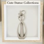 Trycooling Kissing Lovers Statue Abstract Sculpture Resin Statues for Home Decor Modern Home Office Desktop Shelf Bookshelf Decor (Sandstone, Small) : Home & Kitchen - Image 7