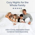 King Size 4 Piece Sheet Set - Comfy Breathable & Cooling Bed Sheets Set - Hotel Luxury Bedding for Women, Men, Kids, Teens, Boys & Girls - Deep Pockets, Soft, Wrinkle Free - Oeko-Tex - Blue Stripes 2 : Home & Kitchen - Image 7