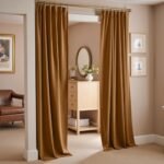 Lazzzy Velvet Blackout Curtains Thermal Insulated Room Window Drapes Super Soft Luxury Curtains for Living Room Bedroom Rod Pocket 2 Panels, Gold Brown, 52" W x 84" L : Home & Kitchen - Image 9
