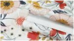 HAOKHOME Boho Peel and Stick Wallpaper Floral Wall Paper Removable for Bedroom White/Pink/Orange Contact Paper 17.3in x 9.8ft - - Image 9