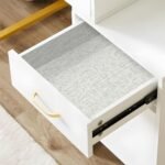 MANONIRIA Grey Grasscloth Peel and Stick Wallpaper, Textured Vintage Contact Paper 15.75inch x 118.11inch, Self Adhesive Removable Faux Linen Vinyl Wallpaper for Cabinets Wall Decoration - - Image 8