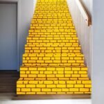 TaoBary 31.5 in X 65.6 ft Yellow Long Brick Floor Runner Brick Wall Backdrop Carpet for Halloween Wizard Cosplay Party Princess Decorations : Electronics - Image 3