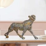 Shree aakarshanPanther Standing Position Animal Showpiece Antique Sculpture for Home Decor Showpiece Figurine -1 : Home & Kitchen - Image 5