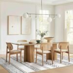 BESTSWEETIE 8x10 Area Rugs for Living Room Washable Moroccan Farmhouse Neutral Geometric Low Pile Non-Slip Soft Print Pattern Rug for Bedroom Kitchen Dining Room Entryway Black/Brown : Home & Kitchen - Image 9