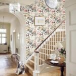 Jeweluck Floral Wallpaper Peel and Stick Vintage Floral Contact Paper Peel and Stick 16.9”x118.1” Poppy Flower Wallpaper Boho Leaf Removable Self Adhesive Wall Paper for Cabinets Bedroom Decorative - - Image 7
