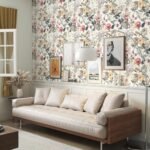Jeweluck Floral Wallpaper Peel and Stick Vintage Floral Contact Paper Peel and Stick 16.9”x118.1” Poppy Flower Wallpaper Boho Leaf Removable Self Adhesive Wall Paper for Cabinets Bedroom Decorative - - Image 9