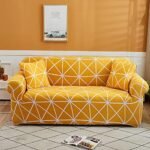 HOOBUY Printed Sofa Cover Stretch Couch Covers Patterned Loveseat Slipcovers for 2 Seater Cushion Couch Love Seat Set SSH (2 Seater/Loveseat) : Home & Kitchen - Image 2