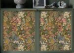 Vintique Floral Wallpaper Peel and Stick Boho Wall Paper Removable Waterproof Green Petal Pattern Contact Paper for Bedroom, Bathroom, Home Wall 17.3" x 118" - - Image 4
