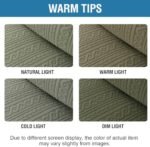 H.VERSAILTEX Couch Covers for 2 Cushion Sofa 1 Piece Stretch Loveseat Slipcover Pet Dog Universal Slip Cover Love Seat Covers Upgrade Thick Jacquard Fabric with Spiral Pattern(58"-70", Sea Grass) : Home & Kitchen - Image 6