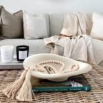 Decorative Bowl, 10 in Fruit Bowl for Kitchen Counter, Ceramic Centerpiece Bowl for Home Decor, Modern Key Tray for Entryway Table, White Candy Bowl for Aesthetic Kitchen, Coffee Table, Minimalist: Home & Kitchen - Image 6