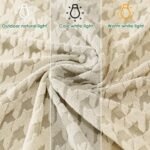 MAXIJIN Stretch Couch Cover Sofa Covers for 3 Cushion Couch (71"-91" Washable Sofa Slipcovers with Non-Slip Foam & Elastic Strap, Dog Cat Pet Friendly Furniture Protector (Large, Beige) : Home & Kitchen - Image 5