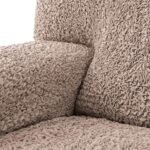 PAULATO BY GA.I.CO. Sofa Slipcover - Stretch Couch Cover - Stylish Cushion Sofa Cover - Soft Polyester Fabric Slip Cover - 1-Piece Form Fit Washable Protector for Pet - Microfibra - Blush Taupe : Home & Kitchen - Image 8