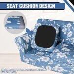 BoSofMIT Stretch Sofa Slipcover Set for 3 Cushion Couch Sofa — Floral Print Couch Cover, Pet and Child-Friendly Furniture Sofa Covers,with Elastic Bottom : Home & Kitchen - Image 3