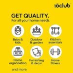 10Club Pure Brass Kalpavriksha Tree Showpiece (7.5 inches, 650 Gram) Trees of Life - Home Decor - Gift for Good Luck Vastu and Fengshui - Best in Living Room Table Decoration with Antique Polish : Home & Kitchen - Image 9