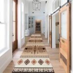 Traditional Style Carpet for Entryway, 3.3x7ft, Southwestern Tribal Hallway Runner Rugs, Low Pile Non-Shedding Pet Friendly Rug, Shed Resistant Easy Care Playing Mat for Office Indoor : Home & Kitchen - Image 3