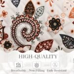 ALIECOM 100% Waterproof Couch Cover for 3 Cushion Couch Sofa Pet Friendly Sofa Covers Washable Printed Non Slip Furniture Protector Slipcovers with Pockets for Dogs (Boho Beige, Large) : Home & Kitchen - Image 7