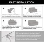 HOOBUY Printed Sofa Cover Stretch Couch Covers Sofa Slipcovers for 2 Cushion Couch and Loveseat with Two Free Pillow Case 02#(2 Seater/Loveseat) : Home & Kitchen - Image 6