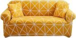 HOOBUY Printed Sofa Cover Stretch Couch Covers Patterned Loveseat Slipcovers for 2 Seater Cushion Couch Love Seat Set SSH (2 Seater/Loveseat) : Home & Kitchen