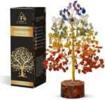 FASHIONZAADI 7 Chakra Crystal Tree of Life, Crystals and Healing Stones, Birthday Gifts for Women - Crystals for Positive Energy, Home Office Decor, Birthday Gifts for Women : Health & Household