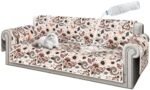 ALIECOM 100% Waterproof Couch Cover for 3 Cushion Couch Sofa Pet Friendly Sofa Covers Washable Printed Non Slip Furniture Protector Slipcovers with Pockets for Dogs (Boho Beige, Large) : Home & Kitchen