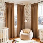 Lazzzy Velvet Blackout Curtains Thermal Insulated Room Window Drapes Super Soft Luxury Curtains for Living Room Bedroom Rod Pocket 2 Panels, Gold Brown, 52" W x 84" L : Home & Kitchen - Image 8