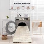 Amazon Basics Indoor Area Rug, 3D Bubble Washable Home Decor Carpet for Living Room, Bedroom, 4' W × 6' L, Beige : Home & Kitchen - Image 6