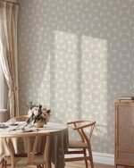 Coloritto Semi Circles Modern Wallpaper | Scandinavian Removable Self Adhesive Wallpaper | Geometric Minimalistic Peel n Stick (1 roll 24" W x 96" H) - - Image 3