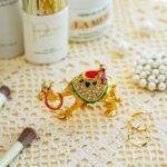 YU FENG 2.4" Golden Crystal Camel Figurines Decor Ornament,Golden Enamel Camel Statues Animal Trinket Jewelry Box Hinged Christmas Gift : Clothing, Shoes & Jewelry - Image 4