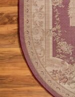 Unique Loom Versailles Collection Traditional Classic Floral Motif Area Rug (5' 0 x 8' 0 Oval, Burgundy/Ivory) : Home & Kitchen - Image 10