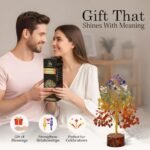 FASHIONZAADI 7 Chakra Crystal Tree of Life, Crystals and Healing Stones, Birthday Gifts for Women - Crystals for Positive Energy, Home Office Decor, Birthday Gifts for Women : Health & Household - Image 4