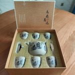 | Scizorito Landscape Tea Set, Ceramics Teapot with Handle, Practical for Home or Office, 6 Large Cups with Gift Box, Suitable for Father's Day, Birthday, Graduation Season Tea Sets - Image 6