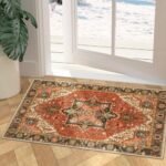 Collive Washable Indoor Door Mat, Non Slip Retro Entryway Rug 20" x 32" Doormat Quick Absorbent Entrance Rug Distressed Front Door Mat, Welcome Mats Floor Mat Doormats for Kitchen Home Patio : Patio, Lawn & Garden - Image 7