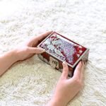 MADDesign Mother of Pearl Ring Earring Jewelry Box Peacock Design : Clothing, Shoes & Jewelry - Image 4